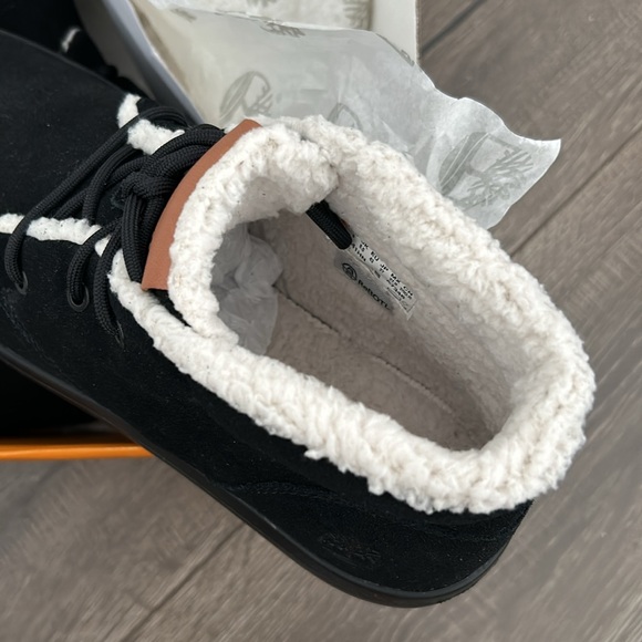 TIMBERLAND ASHWOOD PARK WARM LINED CHUKKA black suede size 10 - Picture 6 of 7